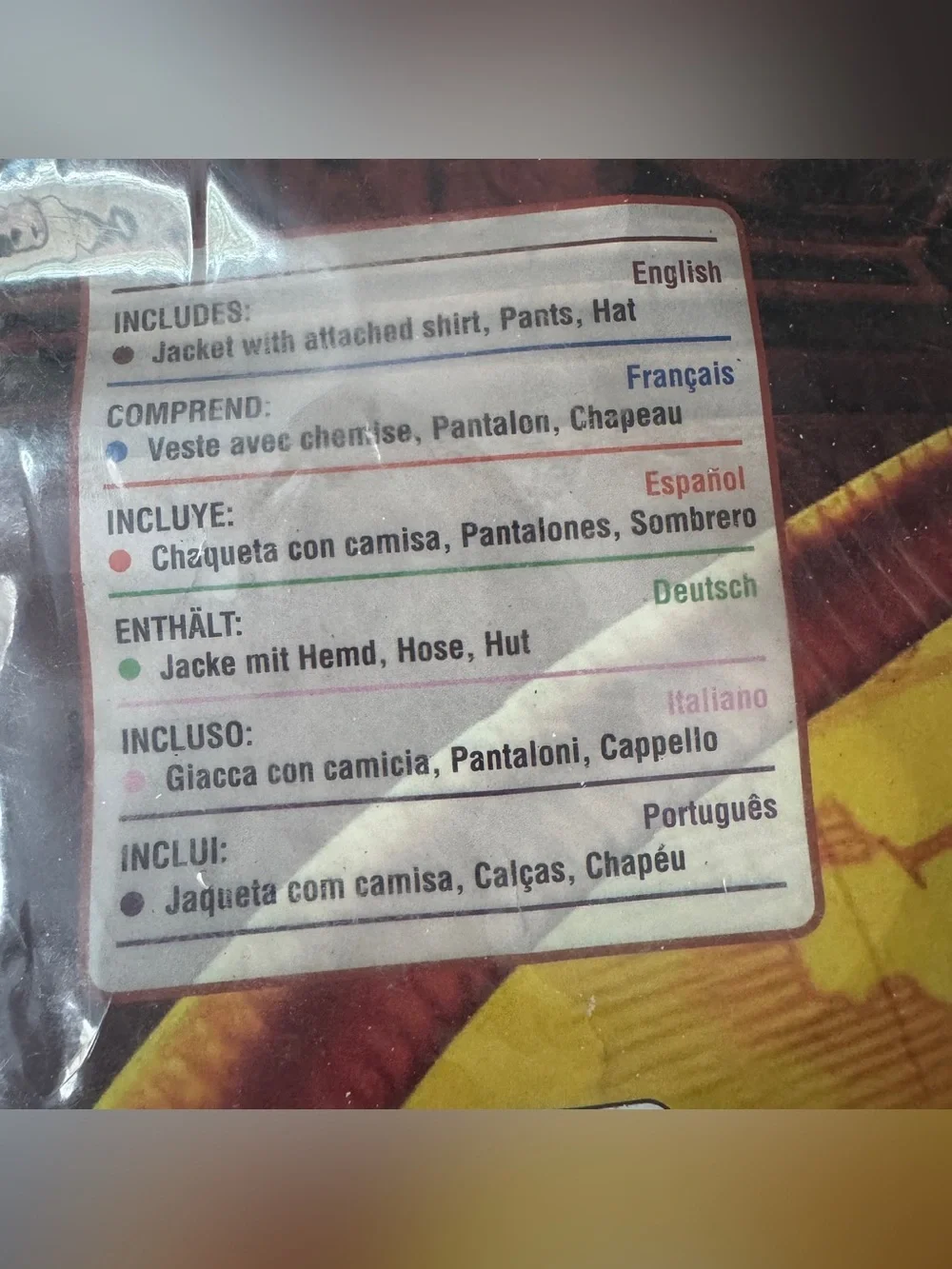 Rubies Indiana Jones Costume Child Size Large 12-14 Jacket Shirt Pants Hat
